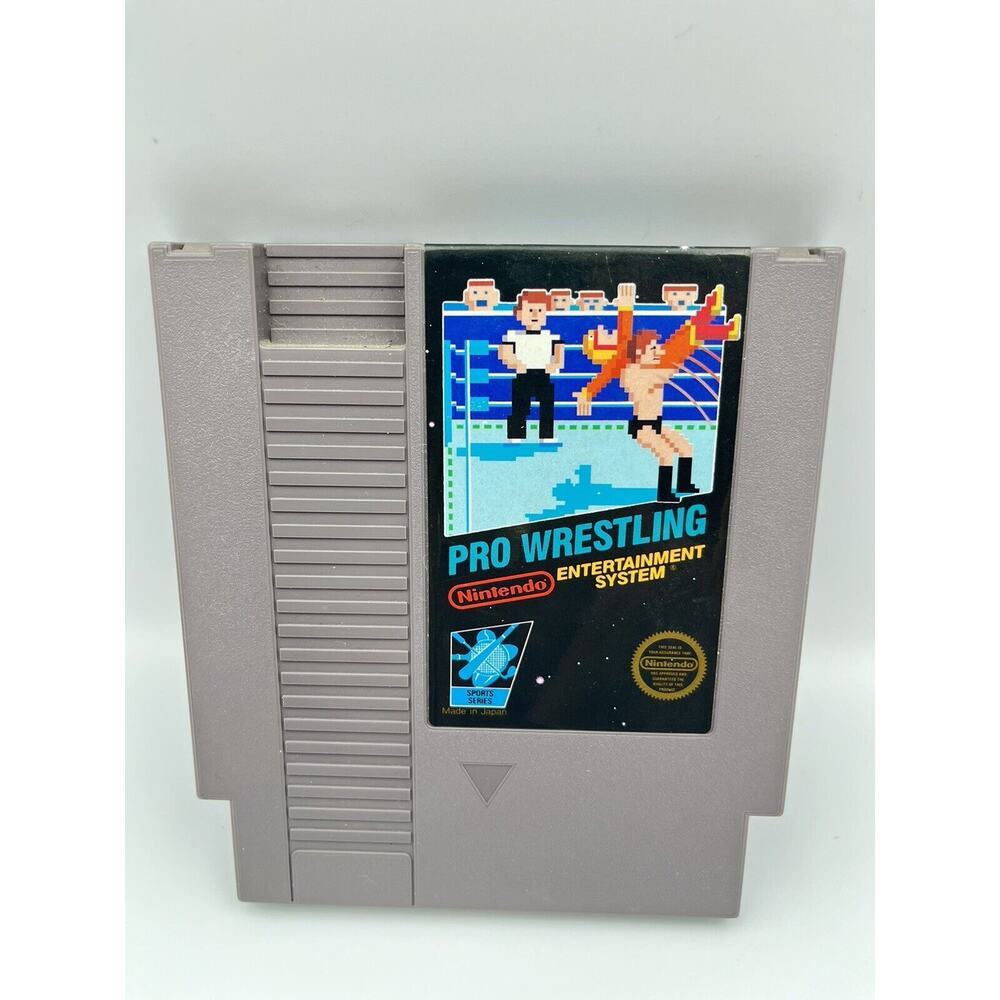 Pro Wrestling (Nintendo Entertainment System 1987 NES) Cartridge Only - Tested